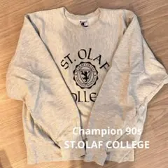 セール【Champion】ST.OLAF COLLEGE ヴィンテージスウェット