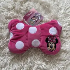 ミニーマウス リボン型ポーチ