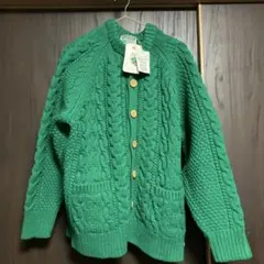 厚手カーディガン ニット