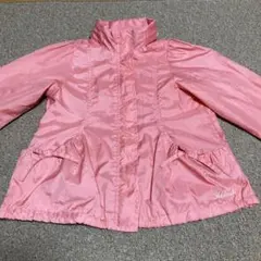 ピンクジャケット フード付き　100