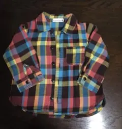 branshes チェック柄シャツ 80cm