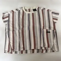 キッズ用　半袖シャツ　おしゃれ　100cm