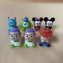 ピクサー＆ディズニーキャラクター 7体　トイストーリー　モンスターズインク