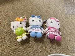 USJ限定　ハローキティ　ぬいぐるみキーホルダー