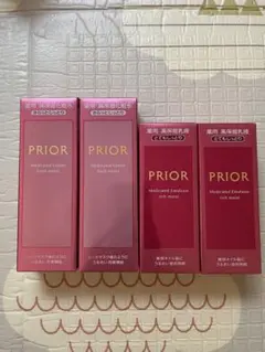 プリオール　薬用高保湿化粧水さらっとしっとり2セット　乳液とてもしっとり2セットのサムネイル