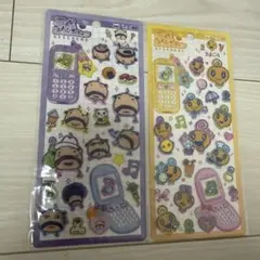 おやじっち　めめっち　ハッピーふぉん　ステッカー 2枚セット　正規品