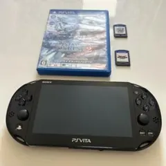 SONY PS Vita 本体 ゲームソフト3本付き