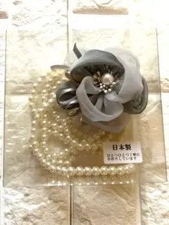 ⚛️コサージュ、パールネックレス⚛️