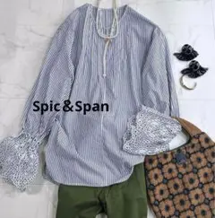 Spick & Span♡スカラネック エンブロイダリーブラウス - メルカリ