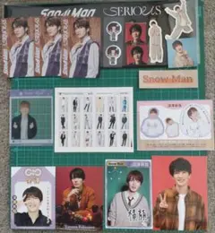 匿名配送♡SnowMan♡深澤辰哉 SERIOUS ステッカー 切り抜き まとめ