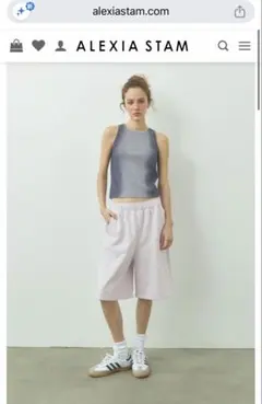 ALEXIA STAM French Terry Shorts Mのサムネイル