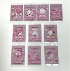 サンリオキャラクターズウエハース8キャラクターカードまとめ売り
