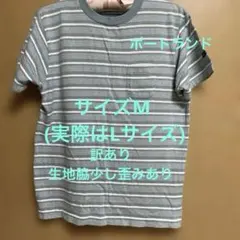 ポートランドレディースTシャツ￼￼￼Ｍ(実際はLぐらい)訳あり生地脇少し歪みありのサムネイル