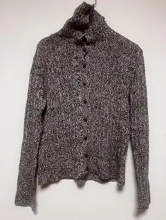 ELLE タートルネック ニットセーター