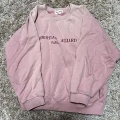 CHRISTIAN AUJARD ピンク トレーナー