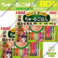 20 ごはんちゅーる 緑黄色野菜バラエティ