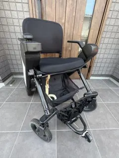 ZENBON 電動車いす 自動折りたたみ リモコン付全地形対応 耐荷重130kg 