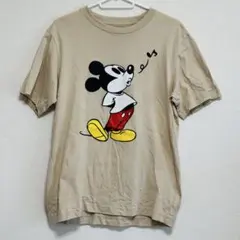 UNIQLO UT Disney ミッキーマウス Tシャツ ベージュ M