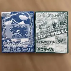 ポケモンファン　付録　カイオーガ　ゼブライカ　ジガルデ
