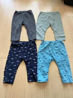 UNIQLO 七分丈パンツ　4点セット 100cm