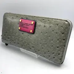 MARC BY MARC JACOBS オーストリッチ型押し ラウンドジップのサムネイル