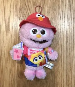 ユニバ　セサミストリート　モッピー　USJ ぬいぐるみ　キーホルダー　マスコット