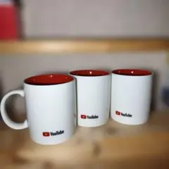 激レア非売品★新品未使用★YouTubeロゴ入り【サーモステンレスマグ】シルバー サーモステンレスマグ 380ml｜TS-1726｜オリジナルタンブラー・ボトル
