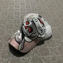 Ed Hardy Y2K darkwear skull mesh cap 平成3のサムネイル