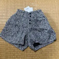 apres les cours ツイード風ショートパンツ 100cm