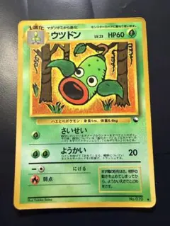 【傷あり】ウツドン 旧裏 ポケモンカード LV.23 No.070