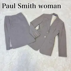 【美品】Paul Smith woman スーツ セットアップ スカート グレー