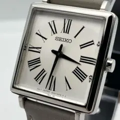 SEIKO DOLCE 4J41-0AH0 スクエア サファイア ステンレス - メルカリ