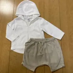 Old Navy フード付きトップス＆ショートパンツセット ベビーのサムネイル