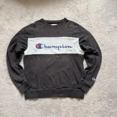 Champion トレーナー M ブラック/グレー