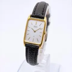 セイコー ブレスウォッチ ゴールド 7320-5280 新品電池 ドレス - メルカリ