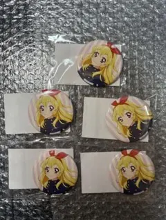 アイカツ 星宮いちご 制服コート 缶バッジ 5個セット