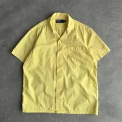 00s ポロバイラルフローレン 開襟シャツ ポニー無し 袖スリット