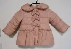 Pupil House ピンクダウンコート 90㎝