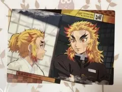 鬼滅の刃　無限列車編　クリアビジュアルポスター　其の弐　煉獄杏寿郎　煉獄千寿郎