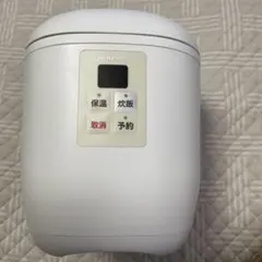 KOIZUMI 炊飯器 本体 0.27L ホワイト中古ですのサムネイル