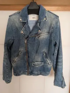 ZARA 1975ライダースデニムジャケット S