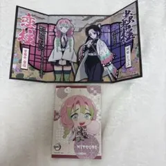 鬼滅の刃 甘露寺蜜璃 胡蝶しのぶ ミニ屏風コレクションアートパネル バラ売り可能