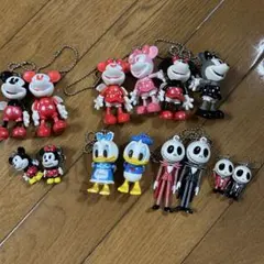 ミッキー・ミニー・ドナルド・ジャック キーホルダーセット　全14体