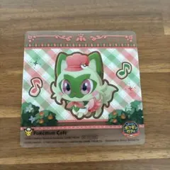 ポケモンカフェ ポケまぜ 限定 コースター ニャオハ