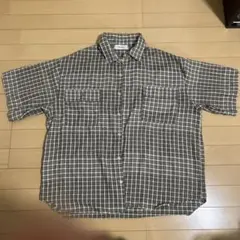 チェックハーフシャツ