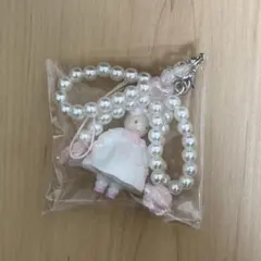 マロンクリーム シークレットストラップ サンリオ ホワイトフリルデザイン