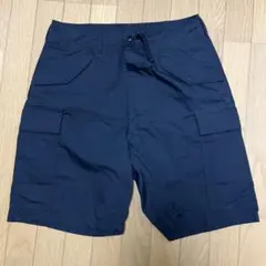 BEAMS ハーフカーゴパンツ　ブラック