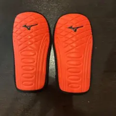 MIZUNO サッカー シンガード すねあて オレンジ