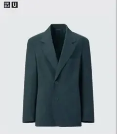 UNIQLO ダークグリーン テーラードジャケット