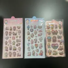 3Dデコレーションステッカー 3枚セット